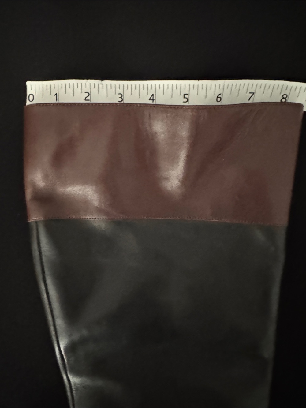 LAUREN RALPH LAUREN Leather Saddle Boots - Picture 8 of 11